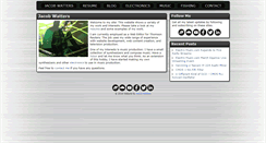 Desktop Screenshot of jacobwatters.com